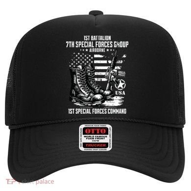 1st Battalion 7th Special Forces Group Airborne Veteran Hat