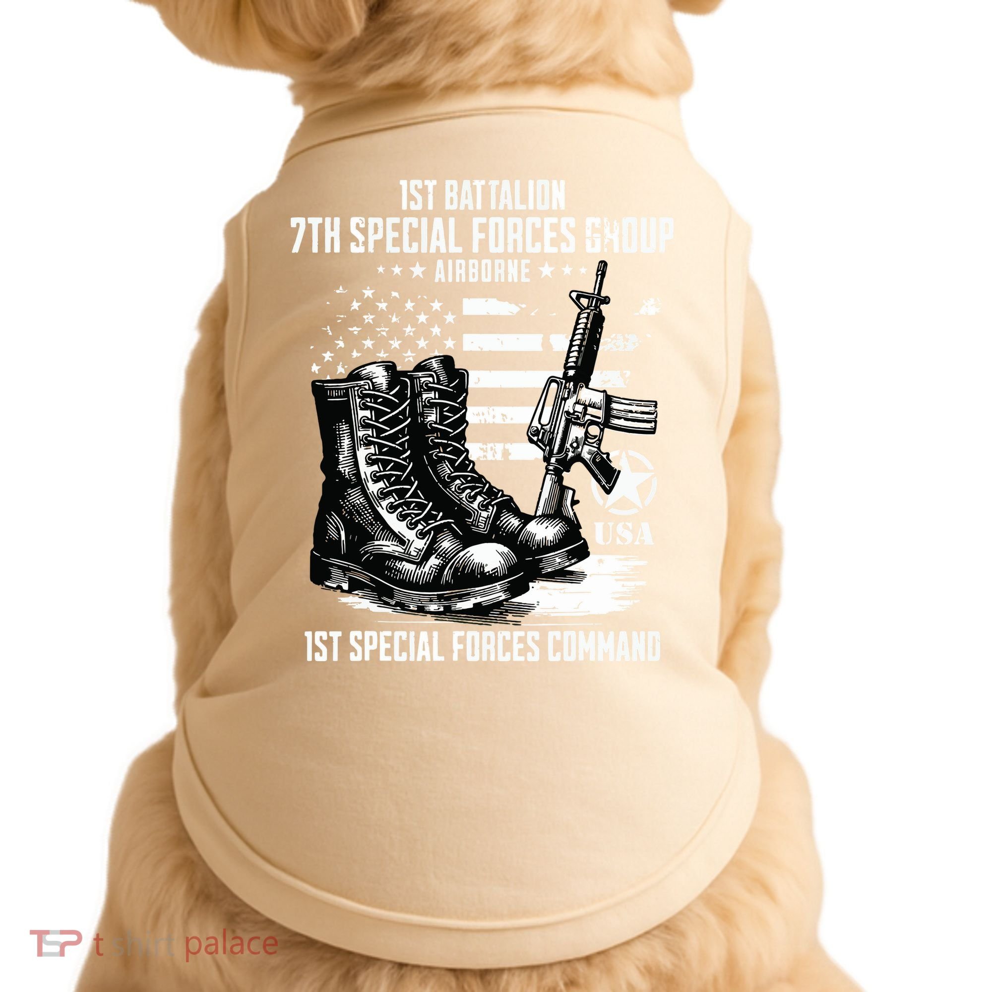 1st Battalion 7th Special Forces Group Airborne Veteran Doggie Tank