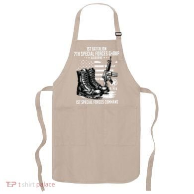 1st Battalion 7th Special Forces Group Airborne Veteran Apron