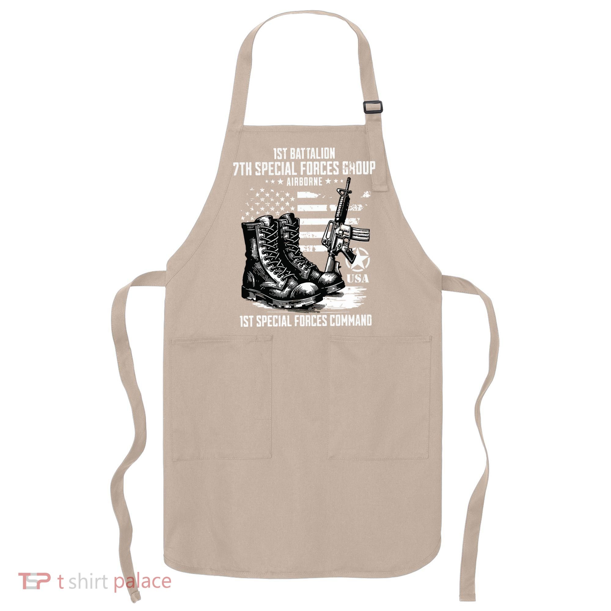 1st Battalion 7th Special Forces Group Airborne Veteran Apron