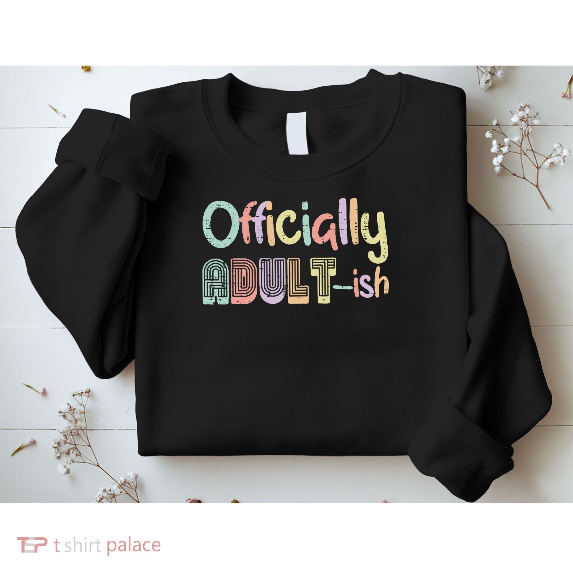 18th Birthday Adultish 18 Years Old Women Sweatshirt