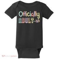18th Birthday Adultish 18 Years Old Women Baby Bodysuit thumb 0