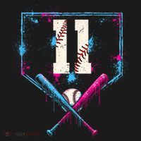 11th Birthday Baseball Home Plate Drip Ice Cream Sprinkle Sweatshirt thumb 3