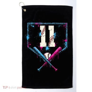 11th Birthday Baseball Home Plate Drip Ice Cream Sprinkle Golf Towel
