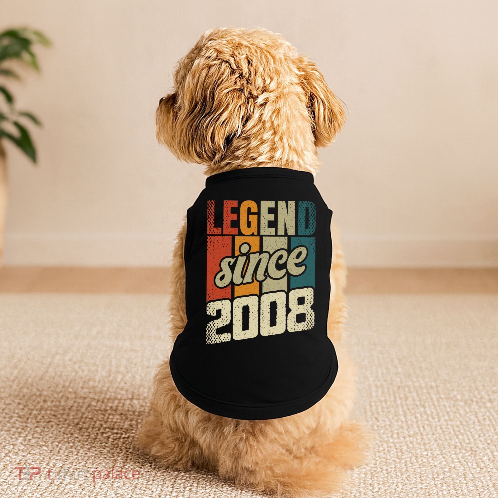 16th Birthday Boy Girl 16 Years 2008 Funny Gift Doggie Tank