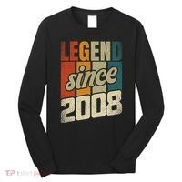 16th Birthday Boy Girl 16 Years 2008 Funny Gift Long Sleeve Shirt thumb 0