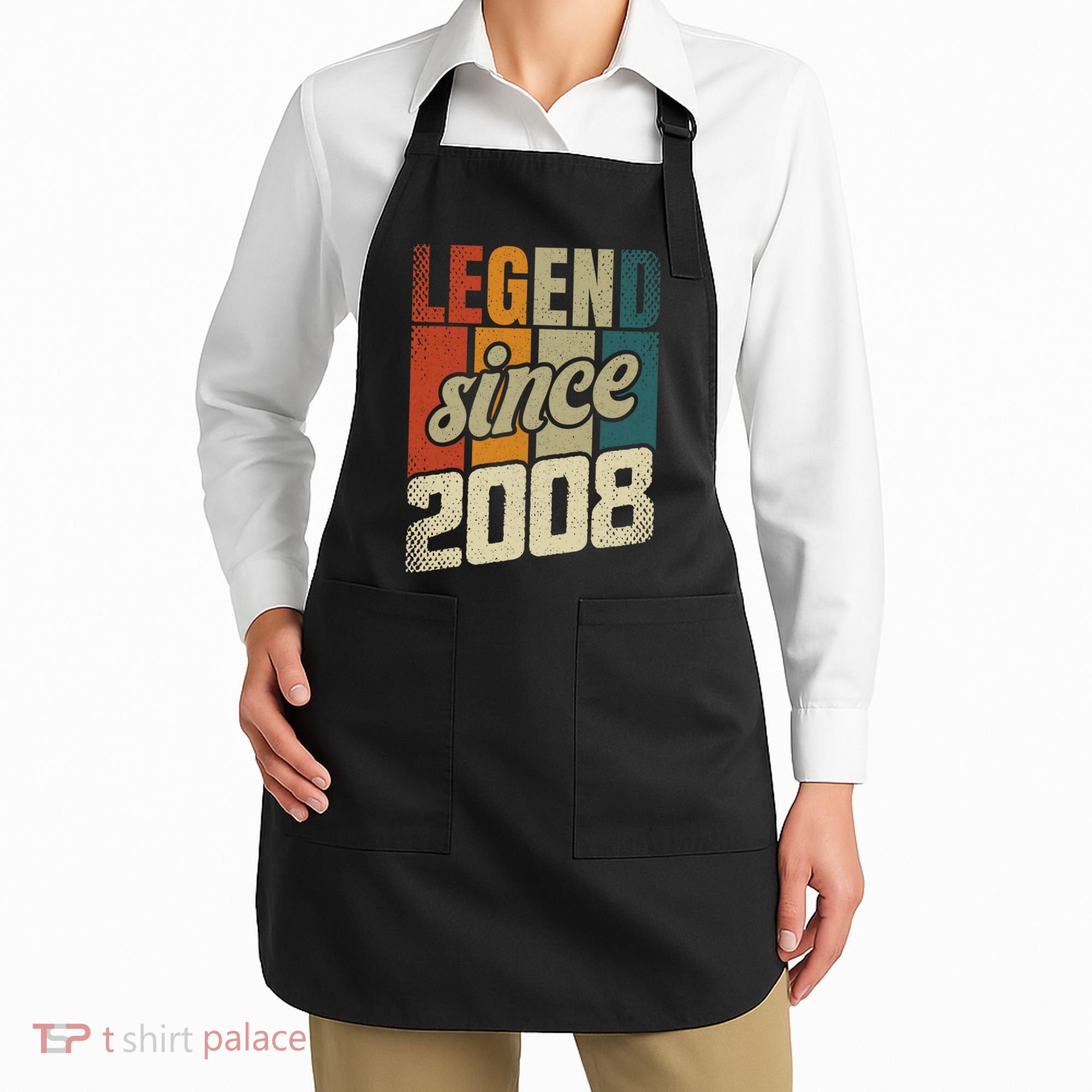 16th Birthday Boy Girl 16 Years 2008 Funny Gift Apron