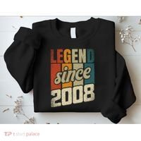 16th Birthday Boy Girl 16 Years 2008 Funny Gift Sweatshirt thumb 2