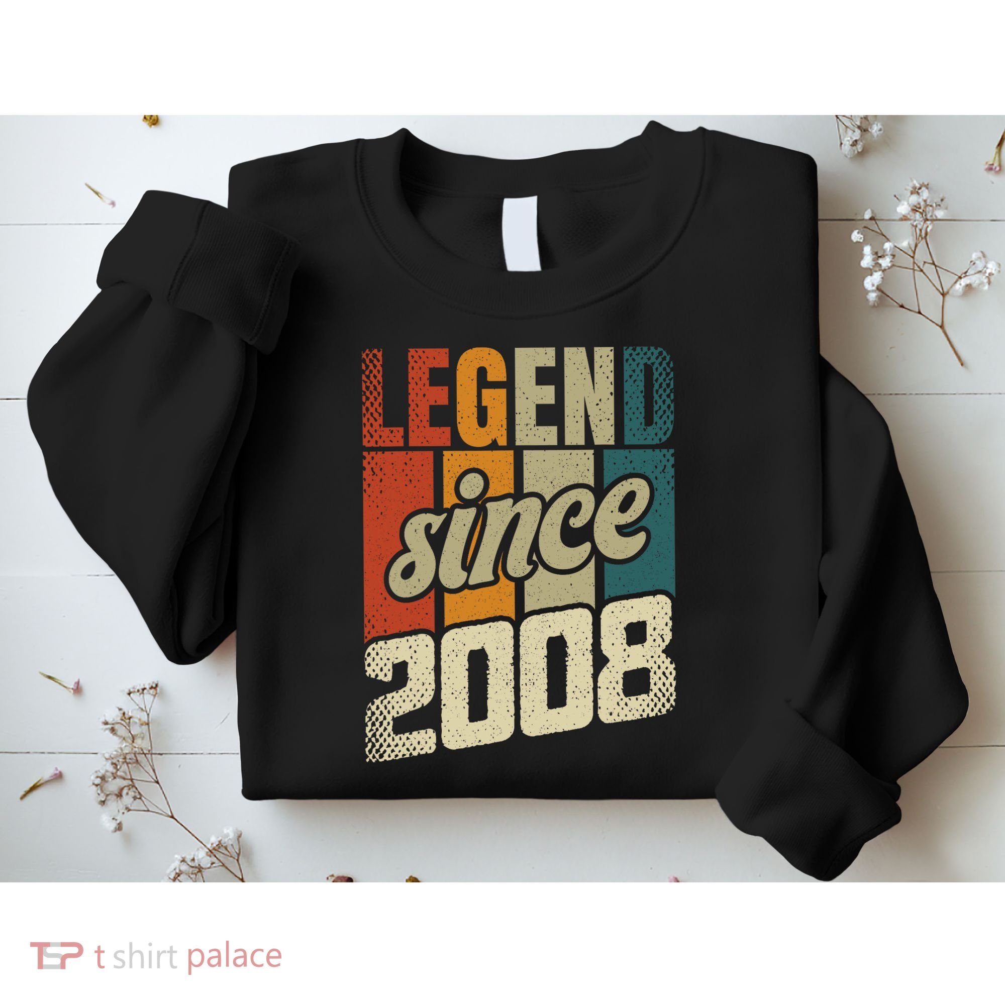 16th Birthday Boy Girl 16 Years 2008 Funny Gift Sweatshirt