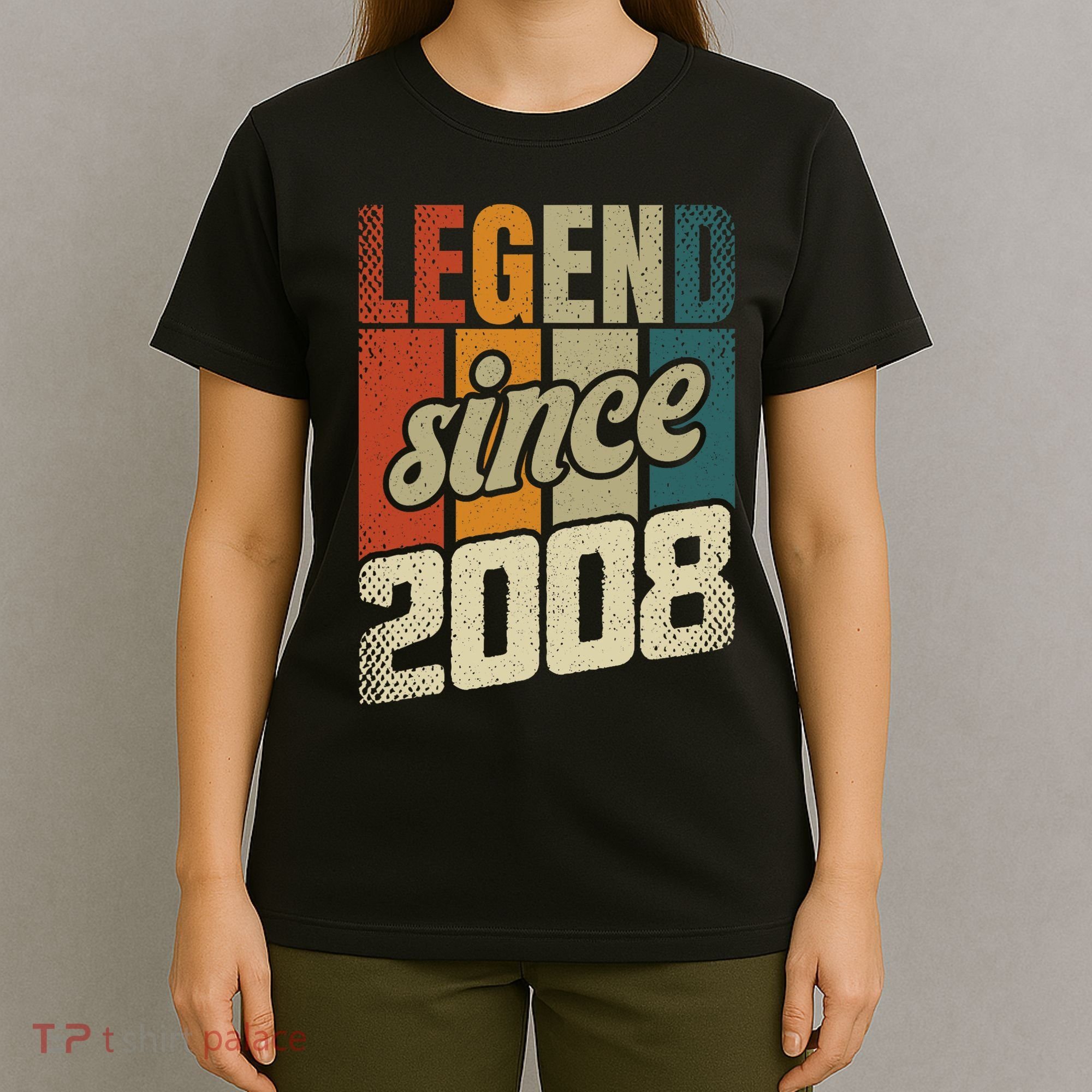 16th Birthday Boy Girl 16 Years 2008 Funny Gift T-Shirt