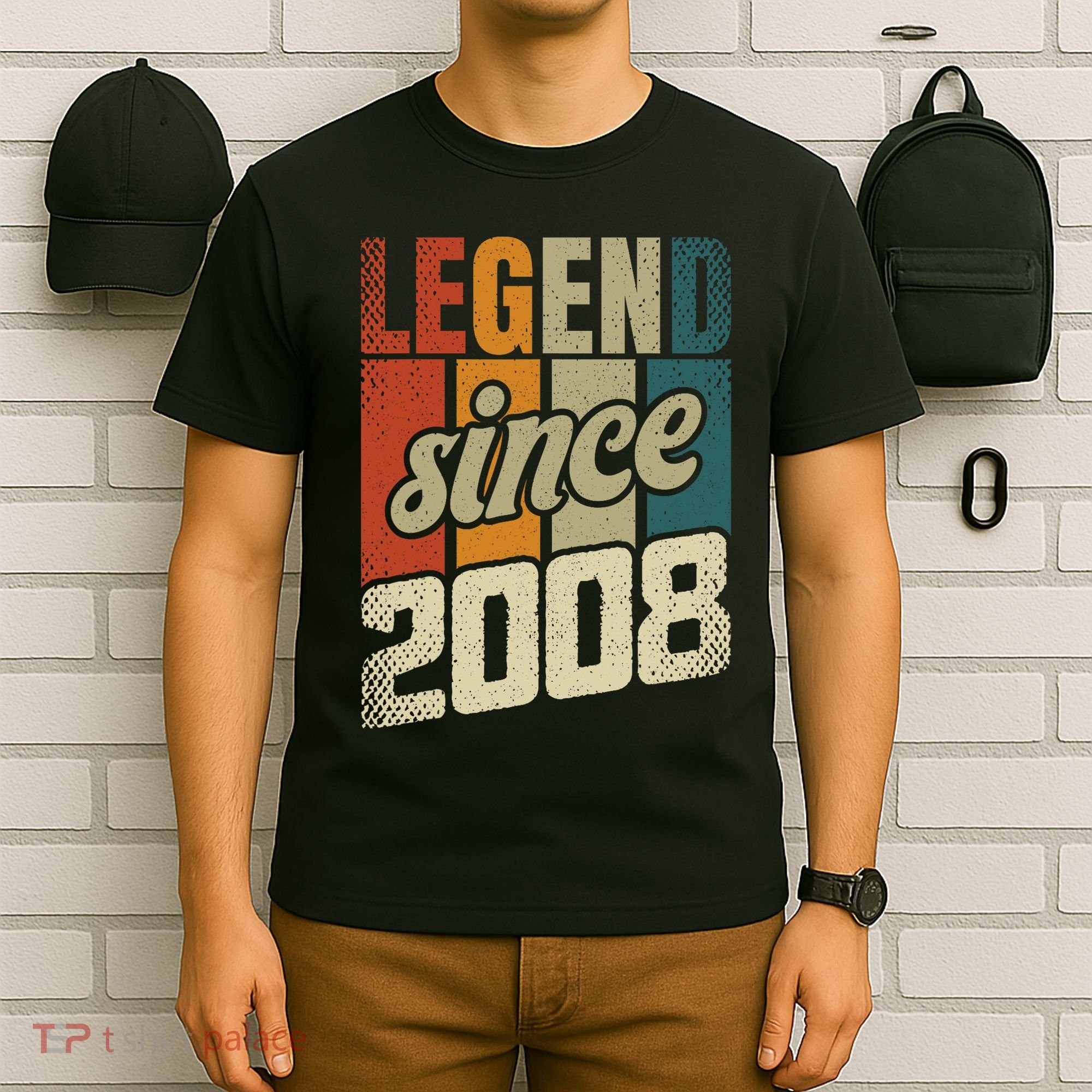 16th Birthday Boy Girl 16 Years 2008 Funny Gift T-Shirt