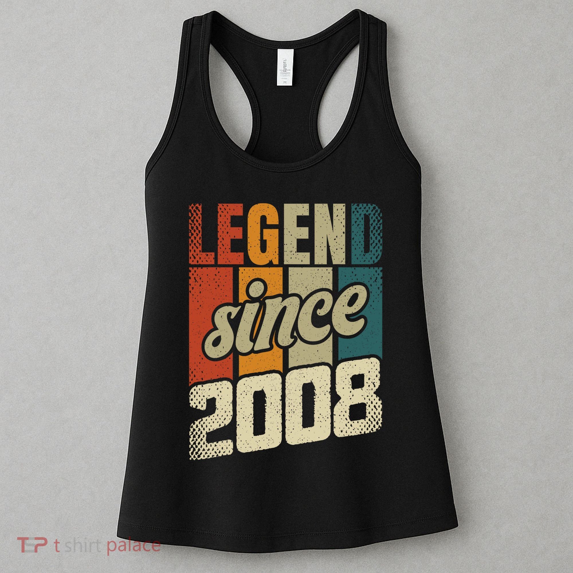 16th Birthday Boy Girl 16 Years 2008 Funny Gift Women's Tank Top
