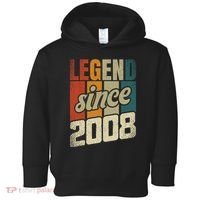 16th Birthday Boy Girl 16 Years 2008 Funny Gift Toddler Hoodie thumb 0