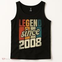 16th Birthday Boy Girl 16 Years 2008 Funny Gift Tank Top thumb 2