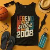 16th Birthday Boy Girl 16 Years 2008 Funny Gift Tank Top thumb 4
