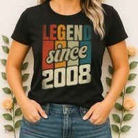 16th Birthday Boy Girl 16 Years 2008 Funny Gift Women's T-Shirt thumb 2