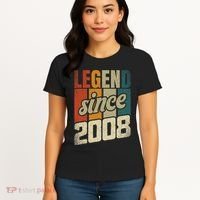 16th Birthday Boy Girl 16 Years 2008 Funny Gift Women's T-Shirt thumb 4