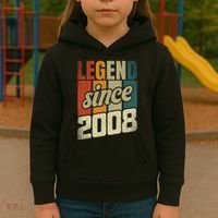16th Birthday Boy Girl 16 Years 2008 Funny Gift Kids Hoodie thumb 3