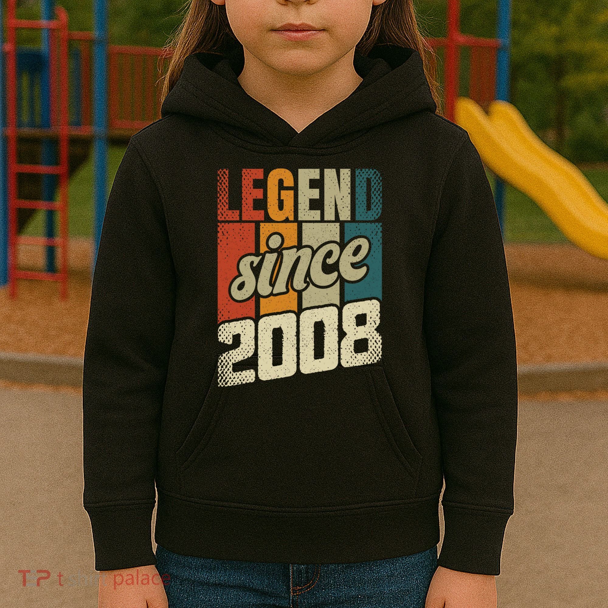 16th Birthday Boy Girl 16 Years 2008 Funny Gift Kids Hoodie