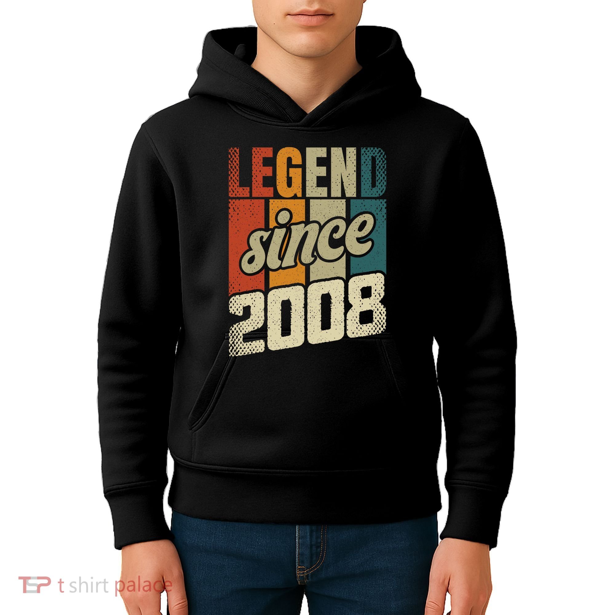 16th Birthday Boy Girl 16 Years 2008 Funny Gift Kids Hoodie