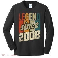 16th Birthday Boy Girl 16 Years 2008 Funny Gift Kids Long Sleeve Shirt thumb 0