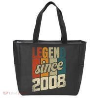 16th Birthday Boy Girl 16 Years 2008 Funny Gift Tote Bag thumb 0