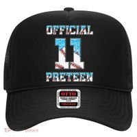 11th Birthday Baseball Drip Preteen Hat thumb 0