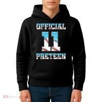11th Birthday Baseball Drip Preteen Kids Hoodie thumb 4