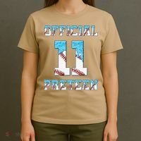 11th Birthday Baseball Drip Preteen T-Shirt thumb 4
