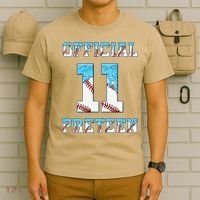 11th Birthday Baseball Drip Preteen T-Shirt thumb 6
