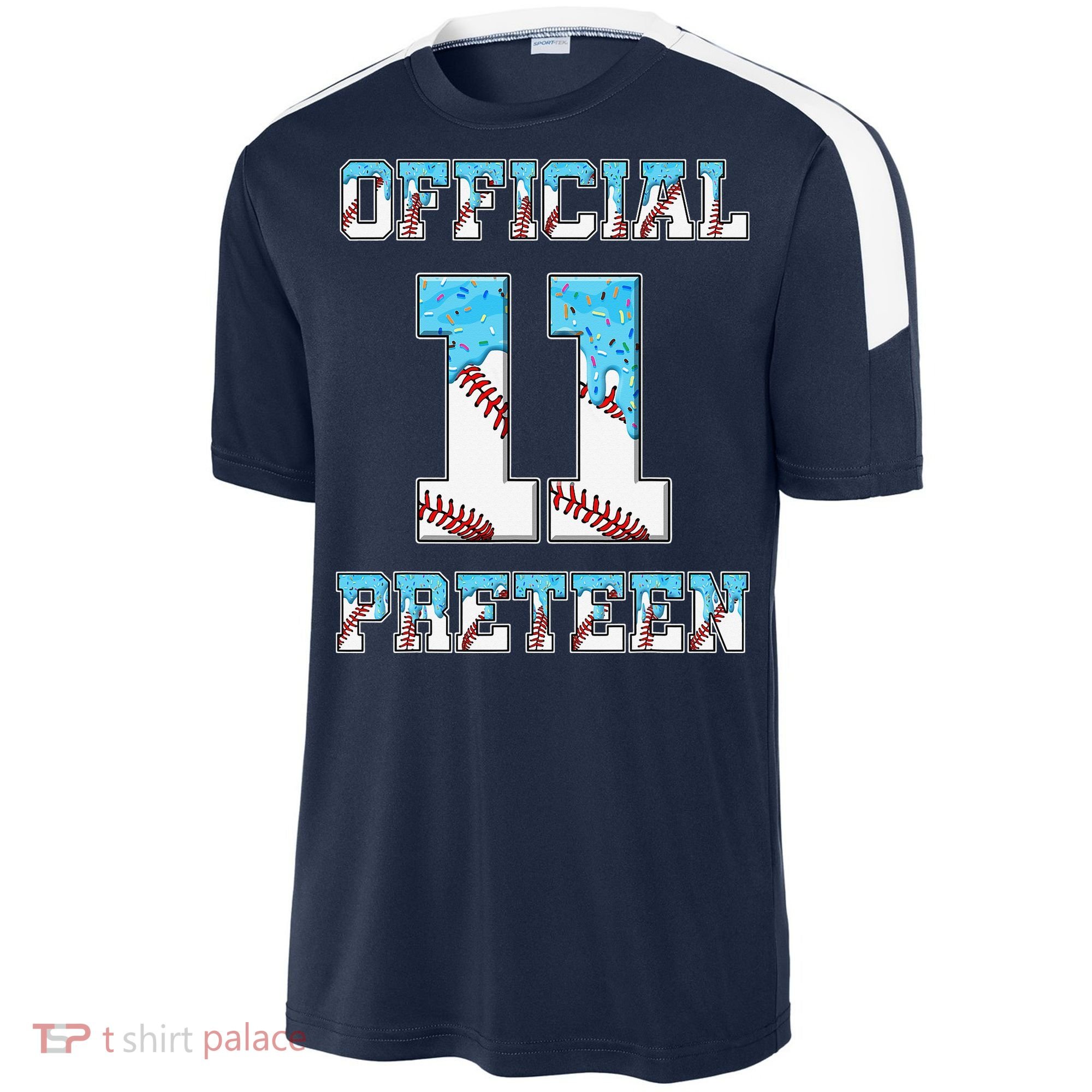 11th Birthday Baseball Drip Preteen Sport-Tek Competitor United Soccer Jersey