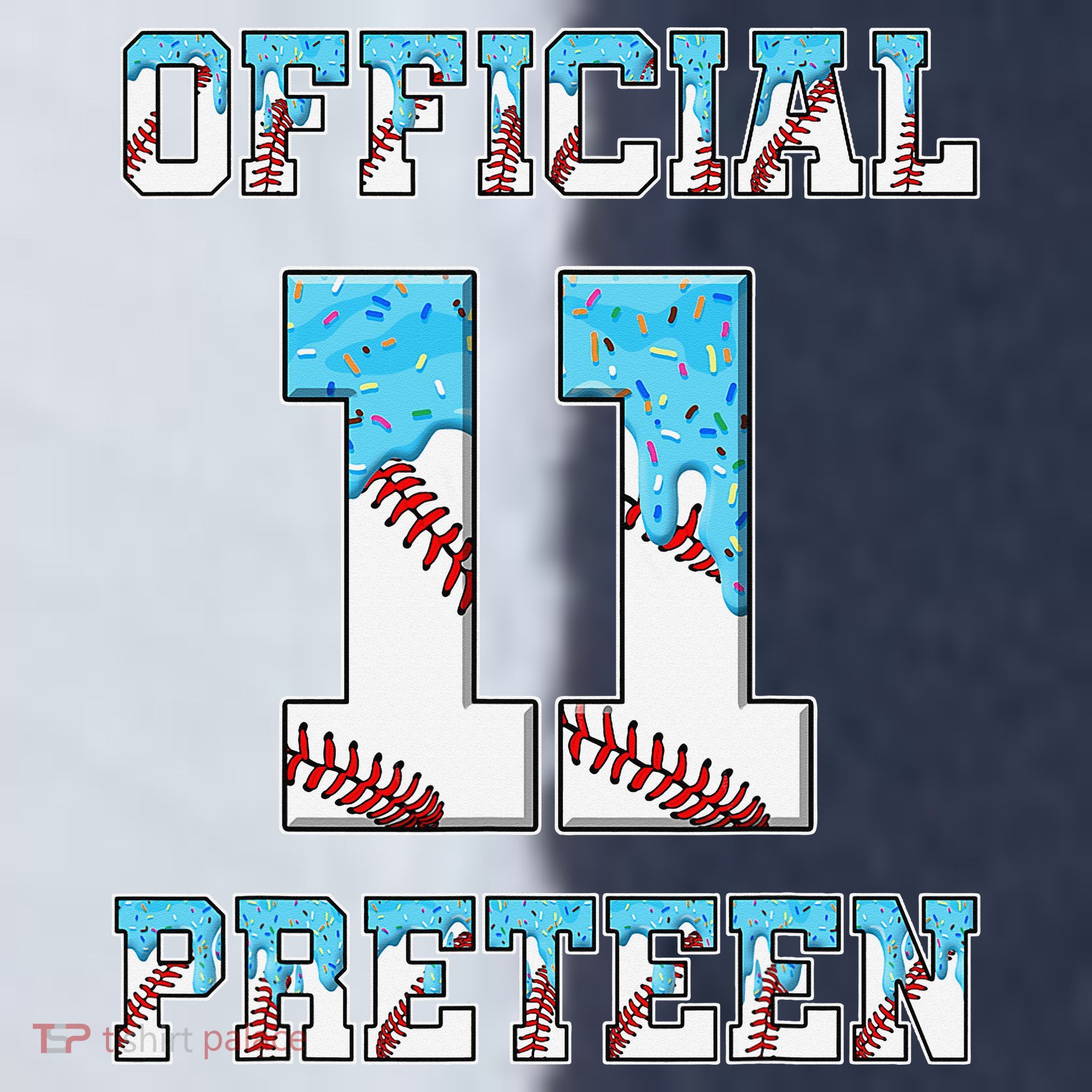 11th Birthday Baseball Drip Preteen Sport-Tek Competitor United Soccer Jersey