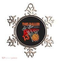 13th Birthday Basketball Funny 13 Years Old Ornament thumb 0