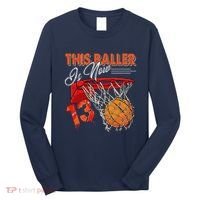 13th Birthday Basketball Funny 13 Years Old Long Sleeve Shirt thumb 0