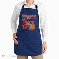 13th Birthday Basketball Funny 13 Years Old Apron thumb 2