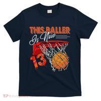13th Birthday Basketball Funny 13 Years Old T-Shirt thumb 0