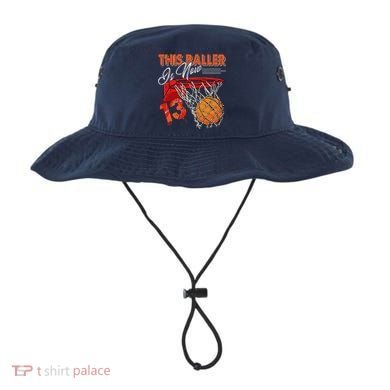 13th Birthday Basketball Funny 13 Years Old Bucket Hat