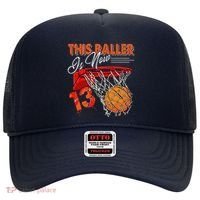 13th Birthday Basketball Funny 13 Years Old Hat thumb 0