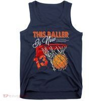 13th Birthday Basketball Funny 13 Years Old Tank Top thumb 0