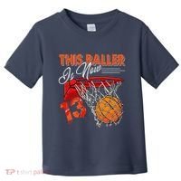 13th Birthday Basketball Funny 13 Years Old Toddler T-Shirt thumb 0
