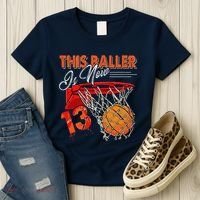 13th Birthday Basketball Funny 13 Years Old Women's T-Shirt thumb 3