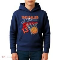 13th Birthday Basketball Funny 13 Years Old Kids Hoodie thumb 4