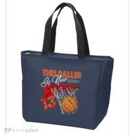 13th Birthday Basketball Funny 13 Years Old Tote Bag thumb 3