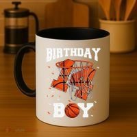 14th Birthday Basketball 14 Year Old Coffee Mug thumb 4