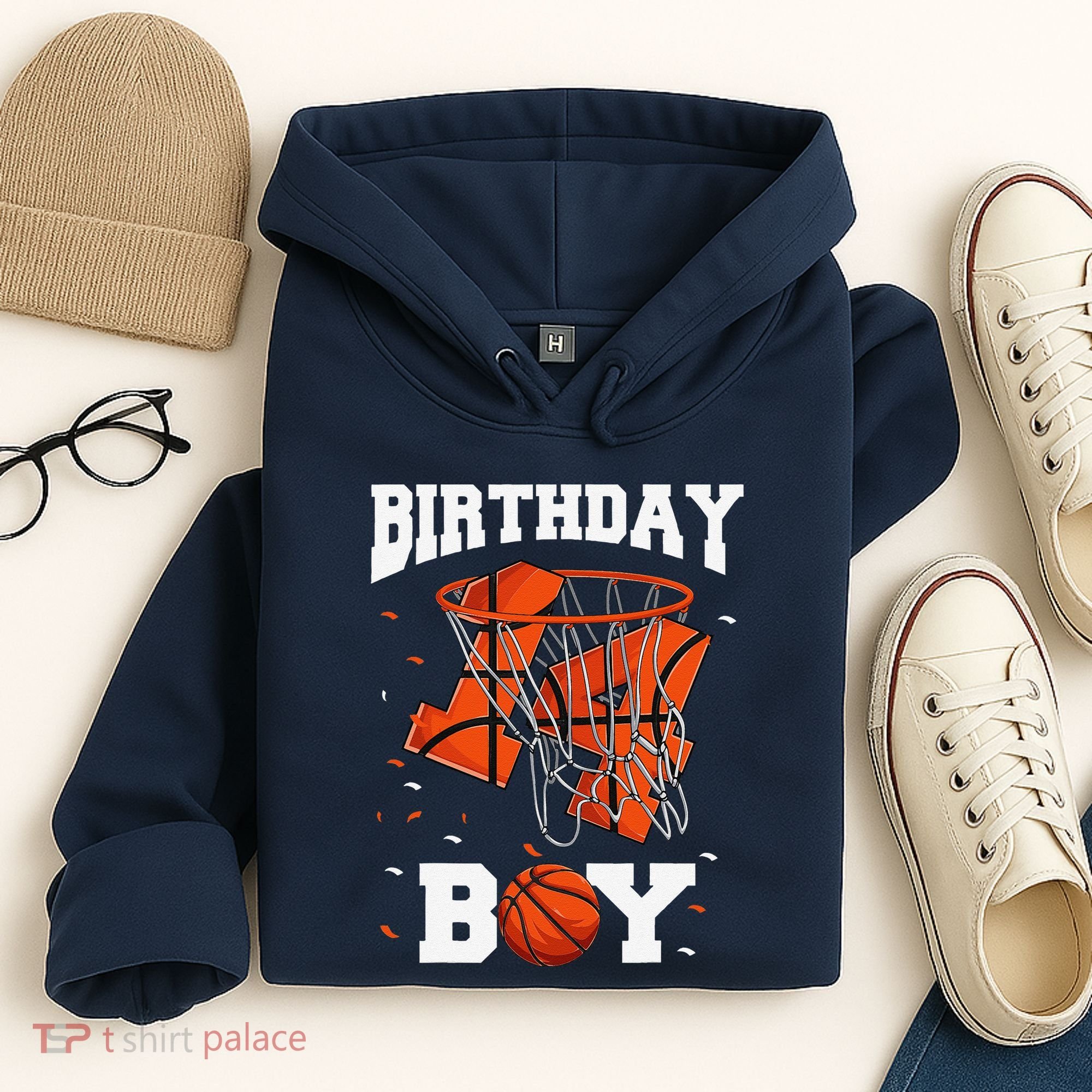 14th Birthday Basketball 14 Year Old Hoodie