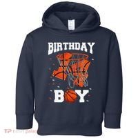14th Birthday Basketball 14 Year Old Toddler Hoodie thumb 0