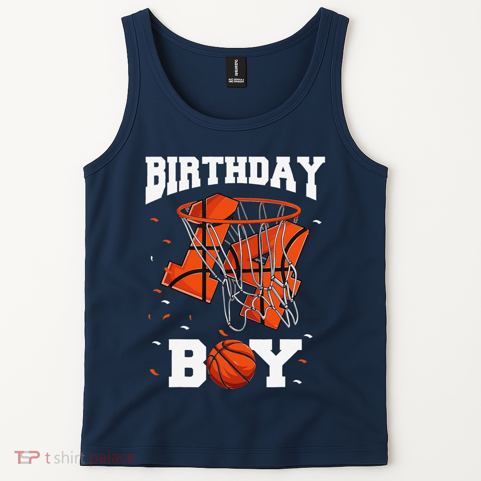 14th Birthday Basketball 14 Year Old Tank Top