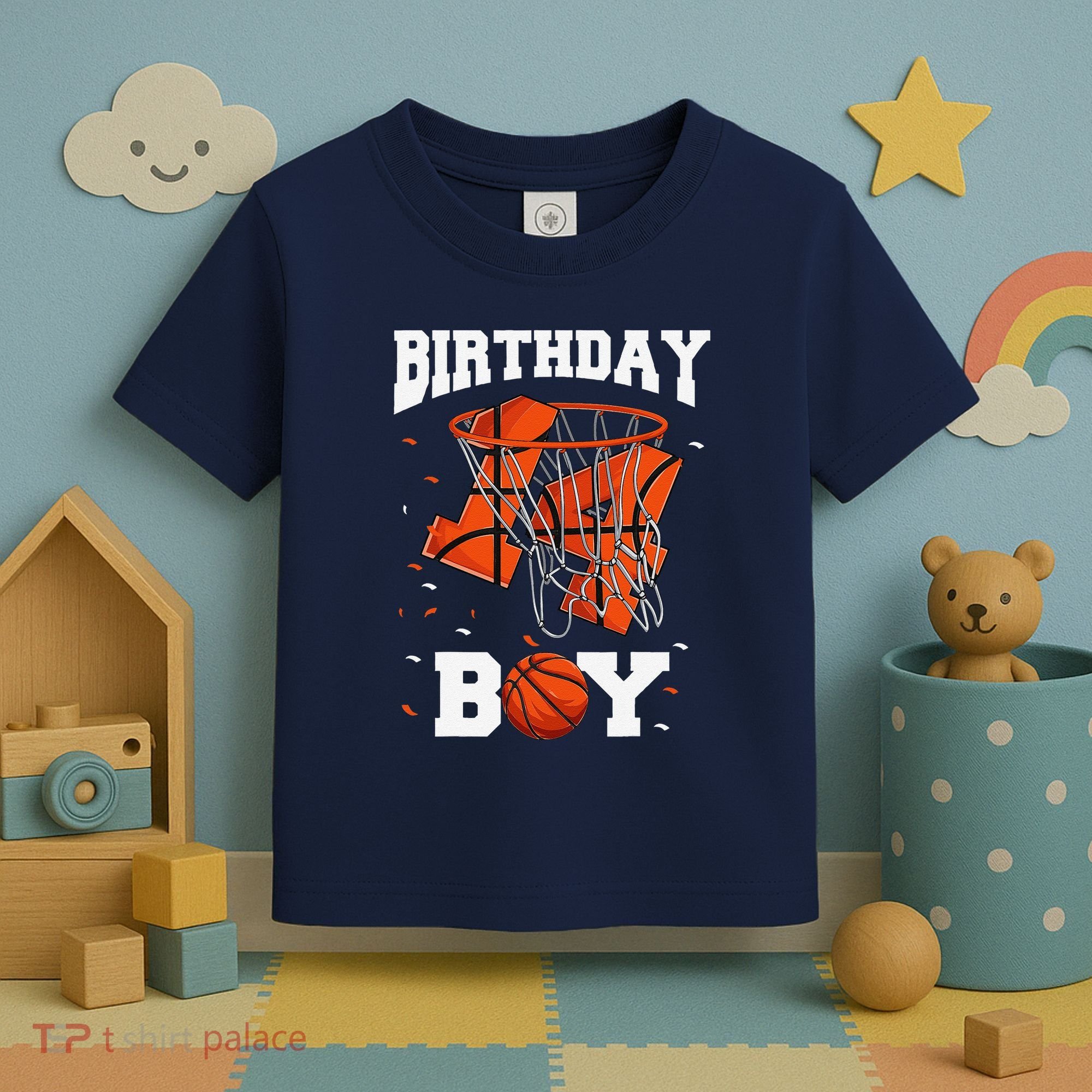 14th Birthday Basketball 14 Year Old Toddler T-Shirt