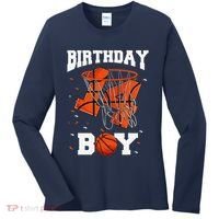 14th Birthday Basketball 14 Year Old Women's Long Sleeve Shirt thumb 0