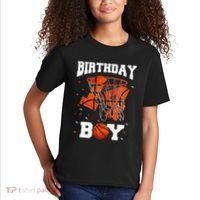 14th Birthday Basketball 14 Year Old Kids T-Shirt thumb 2